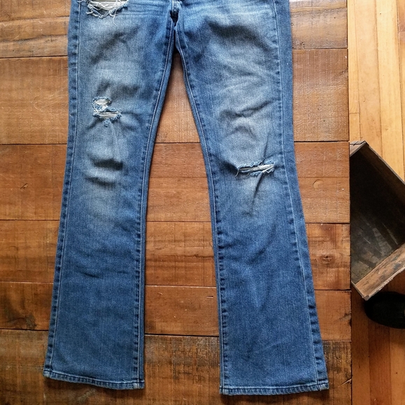 AE bootcut distressed jeans - Picture 4 of 6